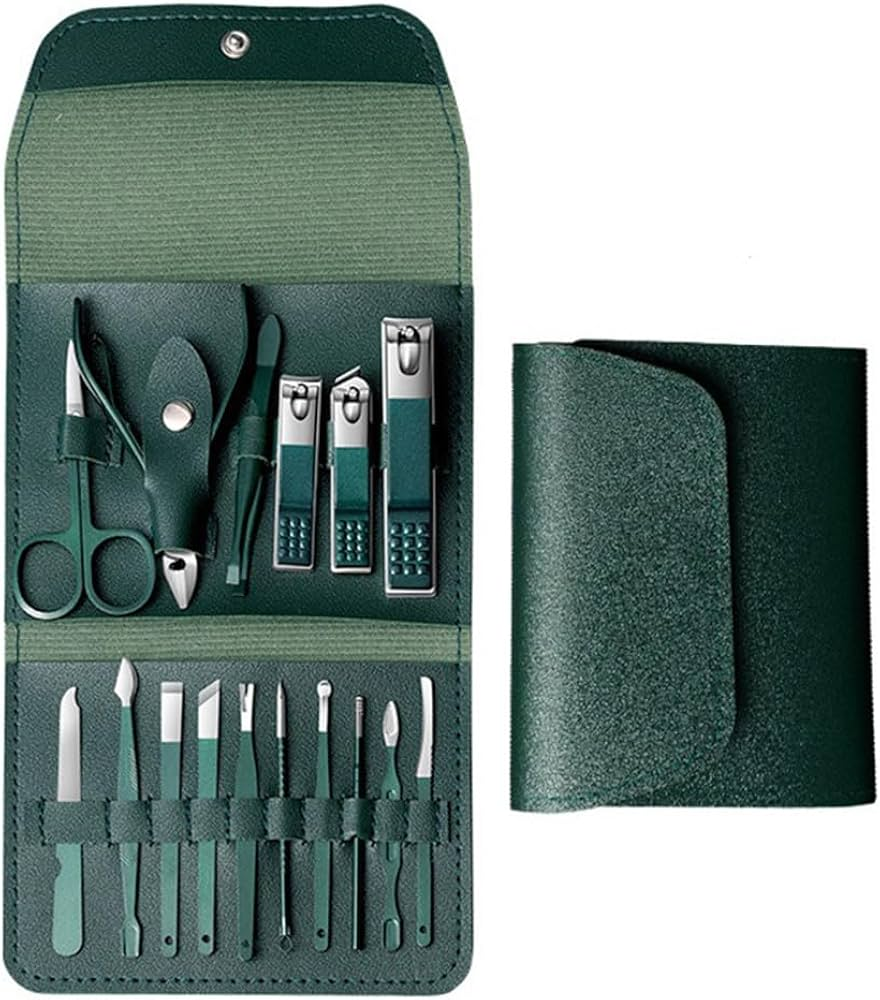 16pcs Stainless Steel Nail Cutter Tool Set